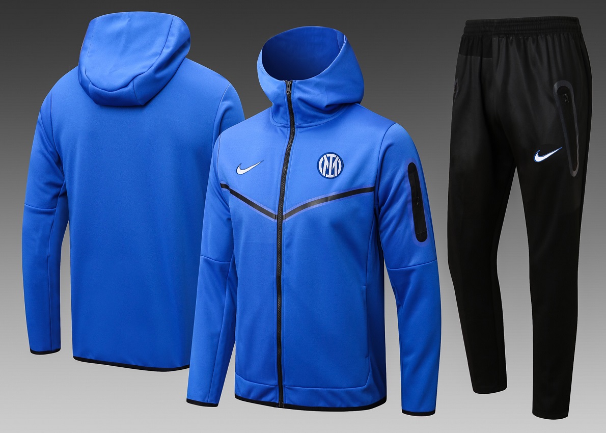 AAA Quality Inter Milan 23/24 Hoodie Tracksuit - Blue